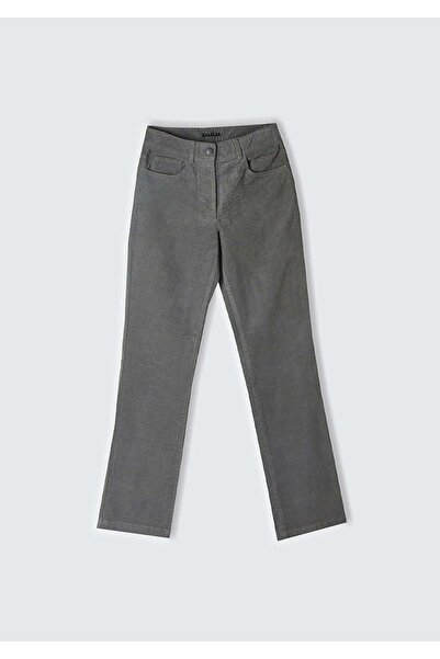 Sisley Women's Cotton Blend Five-Pocket Regular Fit Trousers 324A46C2Le02W-Sis27D