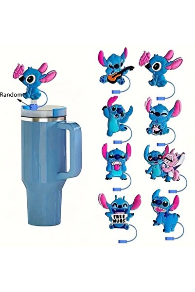 arredamento Stitch Figür Termos Kapağı Süsü 1 Adet