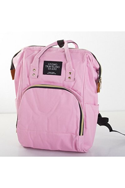 verk group Rucsac Multifuncțional Roz – Pânză Oxford, Ideal pentru Mame și Copii