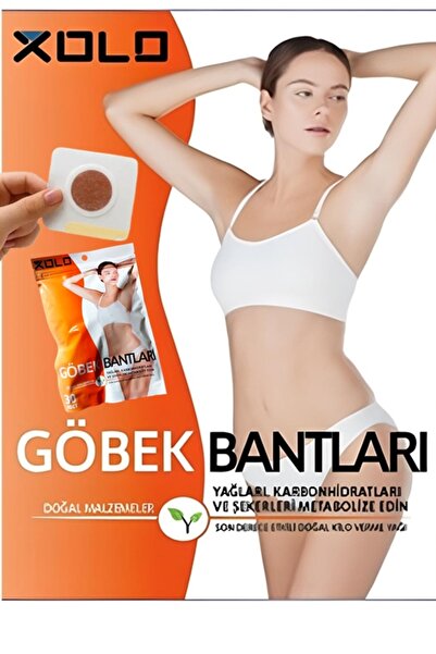 xolo Göbek Bantları 30 Adet Karın Bölgesi İçin Destekleyici Sıkılaştırma Slim...