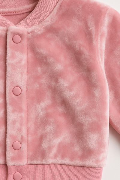 For My Baby Bumber Velvet Coat