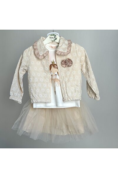 Victorino Set 3 Piese cu Jacheta Balerina