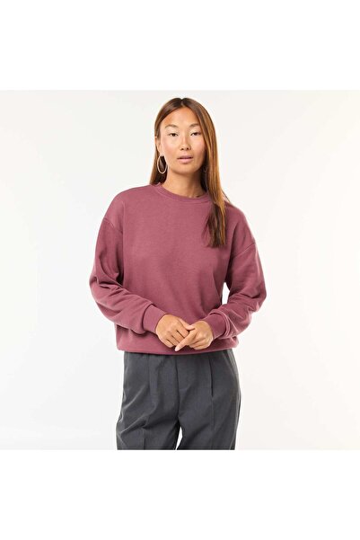 KİABİ Basic French Terry Sweatshirt PINK