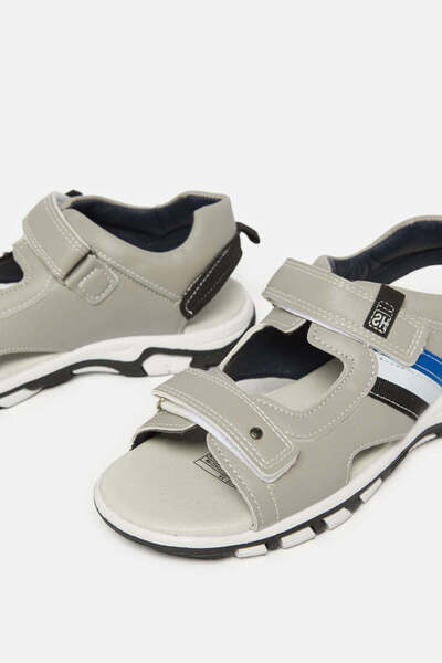 REDTAG Senior Boys Grey Sporty Sandal