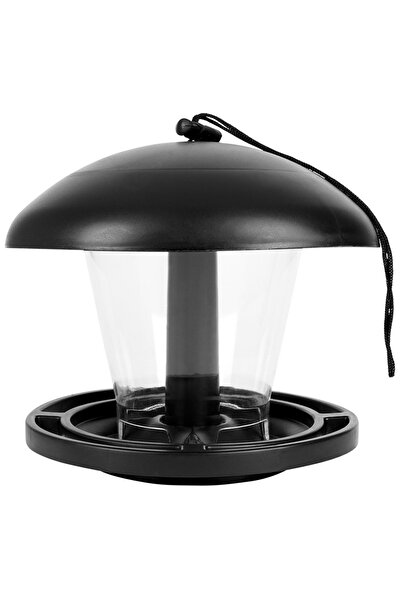 Other Karmnik dla ptaków czarny 2 szt. 19x16,5 cm