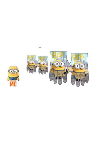 Suncity Minions Bob Gloves, One Size, Multicolor