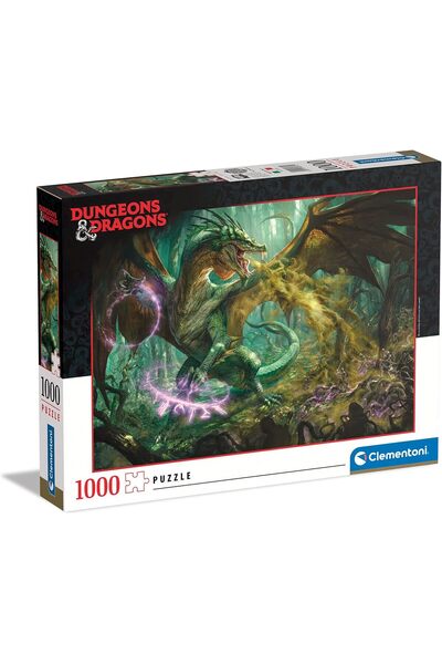 CLEMENTONI 1000 Parça Dungeon & Dragon Puzle