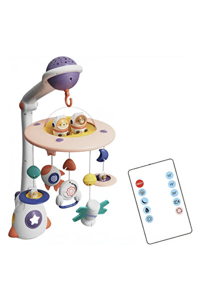 Krista Carusel cu telecomandă și proiecții, cu melodii pentru somn, Spațiu