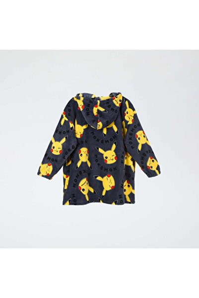 KİABİ All-Over Fleece 'Pokémon' Robe BLUE