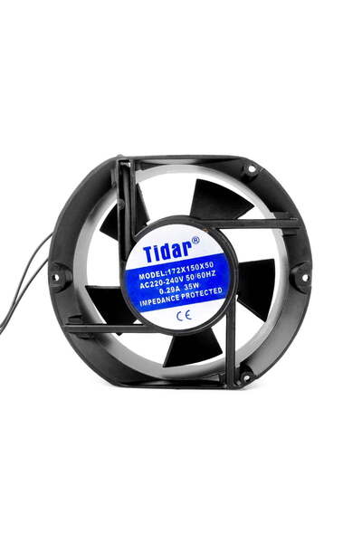 ElectroAZ Metal fan 220V, 172x150x50 mm, 33W