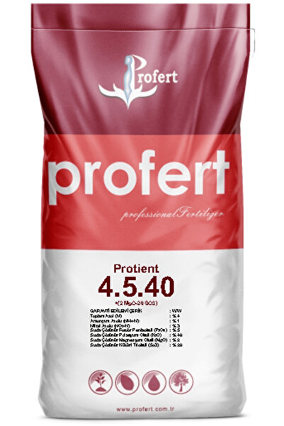 Profert PROTIENT 454 N:4 P₂O₅:5 K₂O:40 + MgO:2 + SO₃:20 | 2,5 KG TOZ GÜBRE