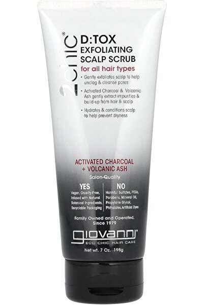 Giovanni D:tox Scalp Scrub, Unisex, 19.8 g