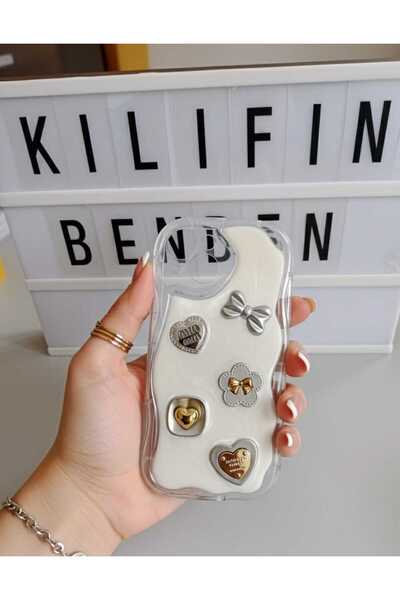 kılıfınbenden موديل حافظة آيفون 15 ذات النمط الحجري