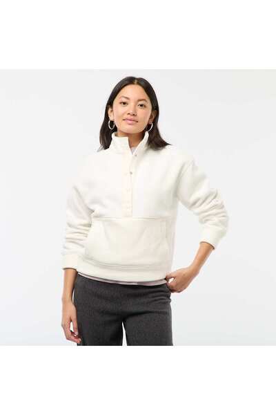 KİABİ سترة بيضاء برقبة سائق الشاحنة بتأثير الصوف