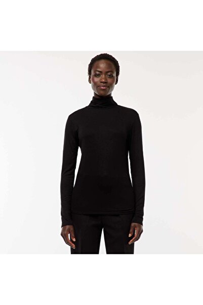 KİABİ Roll Neck Long Sleeve Top BLACK