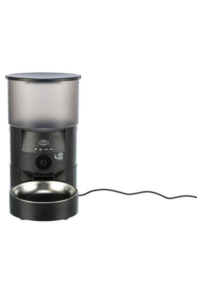 Trixie TX-C Smart Automatic Feeder with App Control and Integrated Camera, 3 L, Black