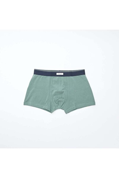 KİABİ Pack of 3 pairs of stretch boxer shorts KHAKI