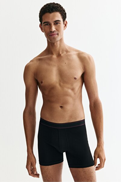 H&M 3'lü Normal Paça Boxer Şort