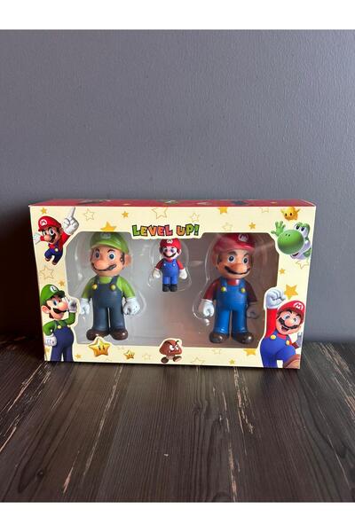 SR Süper Mario Kardeşler Anime Karakter Figür Oyuncak Seti