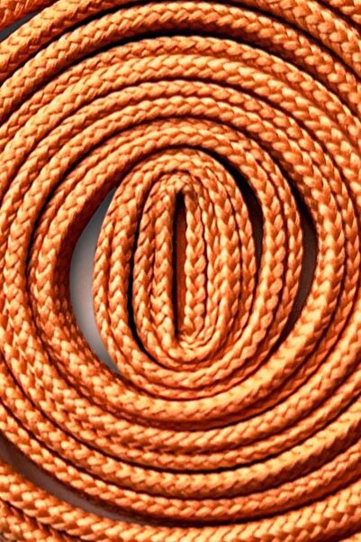 hapshoe Orange 1 cm Thick 1 Pair Flat Sneaker Laces