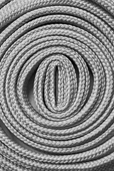 hapshoe Gray 1 cm Thickness 1 Pair Flat Sports Shoe Laces