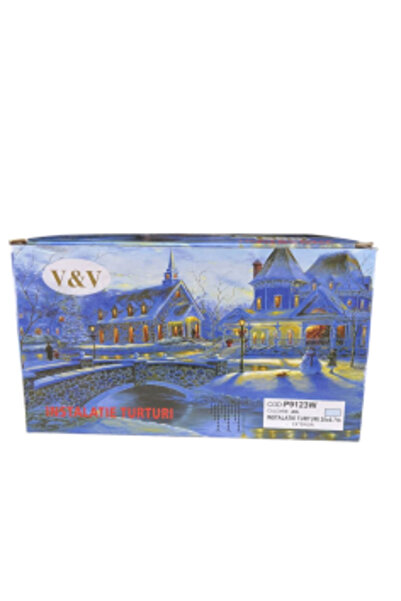 OEM Christmas Icicle Lights, 500 LEDs, 20 x 0.7 m, P9123W, cool white