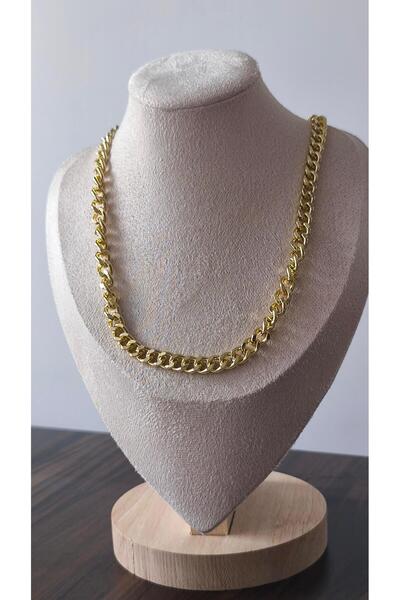 VOBEEYKU Interlocking Classic Chain Necklace