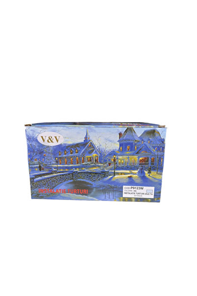 OEM Christmas Icicle Lights, 500 LEDs, 20 x 0.7 m, P9123W, cool white