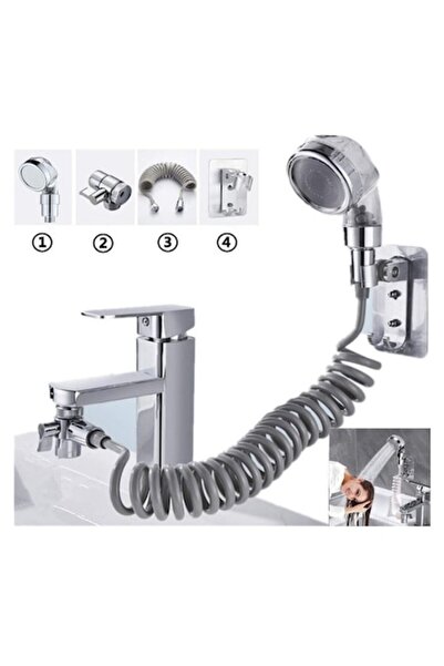 HAPPY JOKER Multifunctional Shower Extension, Chrome