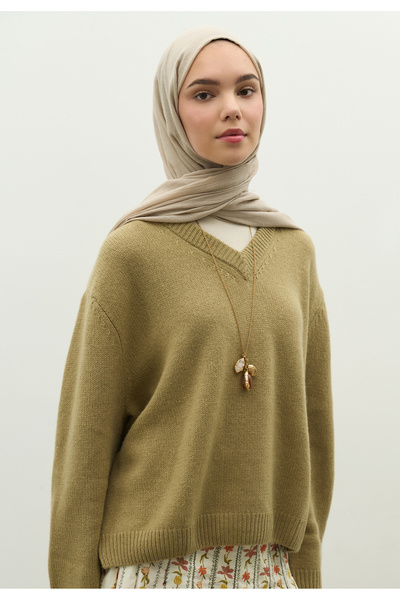 Fresh Cashmere Textured Shawl Natural Beige