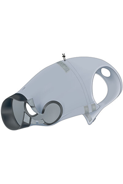 Trixie Costum de protecție pentru câini, L: 55 cm, Gri, 19537