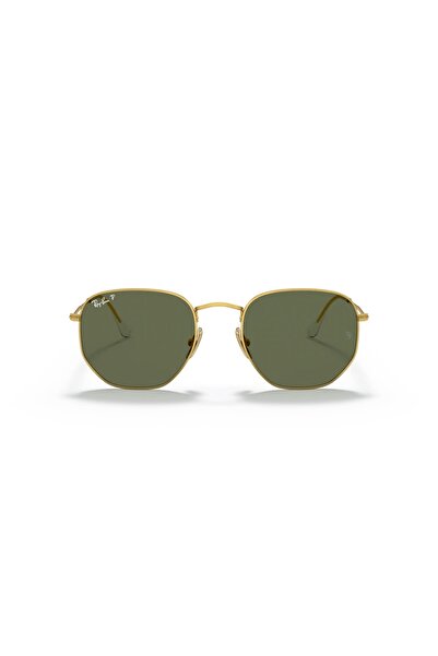 Ray-Ban RB 8148 HEXAGONAL 921658 51 Köşeli Gold Renkli Unisex Güneş Gözlüğü