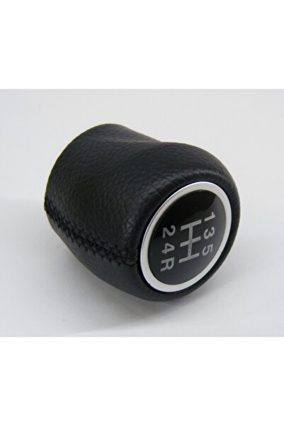 AutoAll مقبض ناقل الحركة الجلدي وغطاء ناقل الحركة لسيارة فيات لينيا (2006-201...