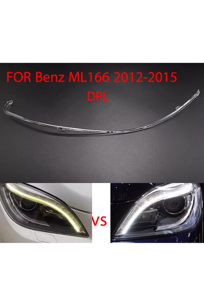 OEM Fibra reparatie DRL far dreapta Mercedes-Benz ML W166 2012-2015 - LG-W166...
