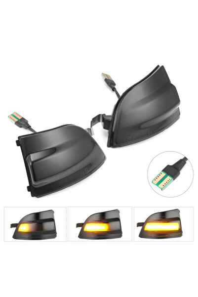 OEM Set 2 Semnalizari Led Oglinda Dinamice Ford Focus 2 MKII, C-Max - D0242