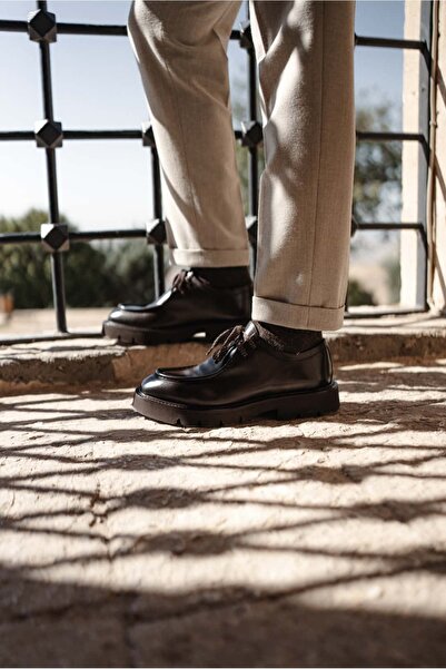 Faruk balkanas Rafael Model Genuine Natural Leather Eva Sole Casual Shoes