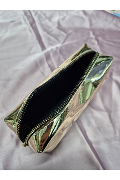 Melkady Aksesuar MelKady 1003 - حقيبة مكياج متعددة الأغراض لامعة، حامل أقلام