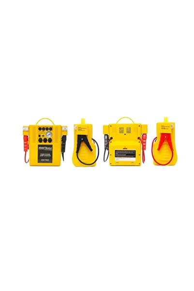 Kraft Multifunctional car jump starter, built-in 17Ah battery, 20 bar car compressor, 12V socket,