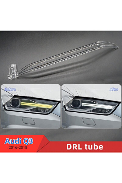 OEM Fibra dreapta pentru reparatie lumini de zi DRL far pentru Audi Q3 8U Fac...