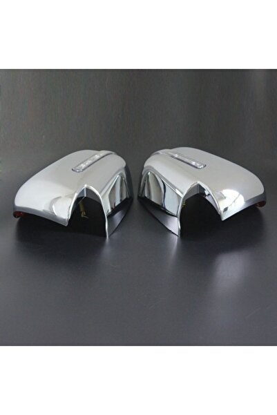 OEM Capace oglinzi cromate cu LED Mitsubishi L200 Triton 2015, 2016, 2017, 20...