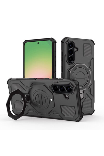 Techsuit Θήκη Samsung Galaxy A56 5G Carbon Shield PRO, μαύρη