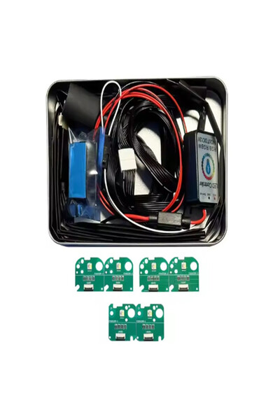 OEM Set module Angel Eyes RGBW Multicolor cu aplicatie telefon, pentru BMW Se...