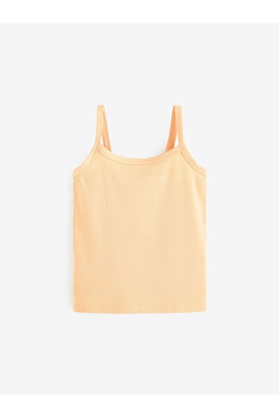 Next Baby Cotton Pastel Colors String Strap Tank Top Set of 5