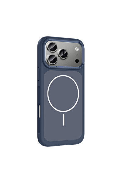 Lopard iPhone 17 Pro Max Kılıf MgSafe Şarj Destekli Metal Kamera Koruyucu Çer...