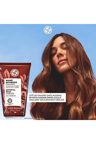 Yves Rocher Tüm Saç Tipleri İçin Onarıcı Jojoba Yağlı Şekillendirici Saç Kremi Besleyici Vegan Bakım