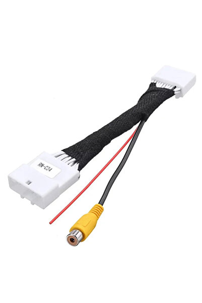 OEM Cablu Adaptor Interfata 24 pini RCA pentru Camera Marsarier si Navigatie ...