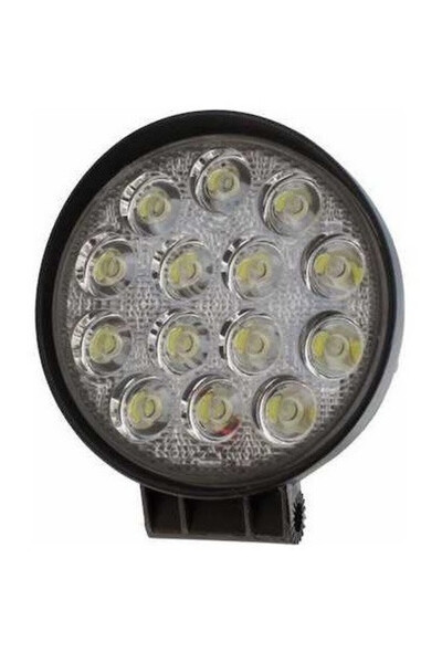 OEM Proiector LED Auto Offroad 42W/12V-24V, 3080 Lumeni, Rotund, Spot Beam 30...
