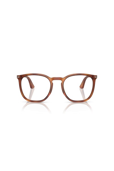 Persol 3316S 96/GJ 52 Köşeli Kahverengi Renkli Unisex Güneş Gözlüğü