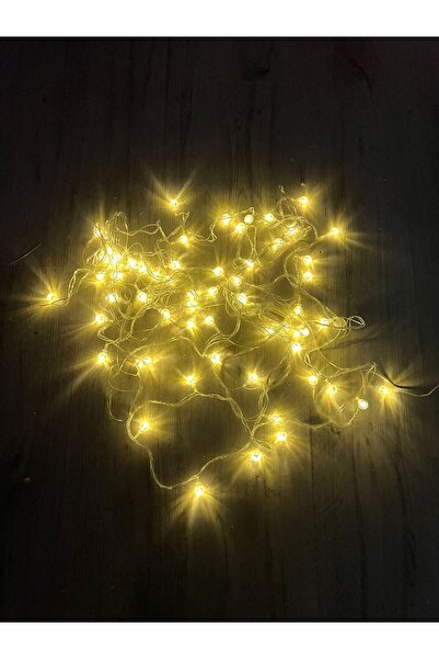 OKYANUSAYD 10 METRE 60 LEDLİ ŞEFFAF MİSKET GÜNIŞIĞI SABİT YILBAŞI AĞACI SÜSLEME İP LED IŞIK