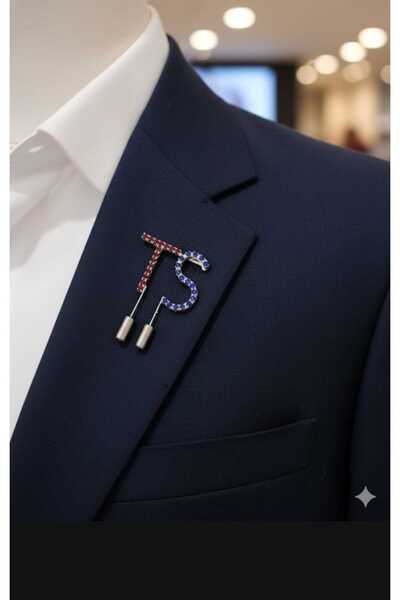 shop TS taraftar rozeti, broş, yaka iğnesi